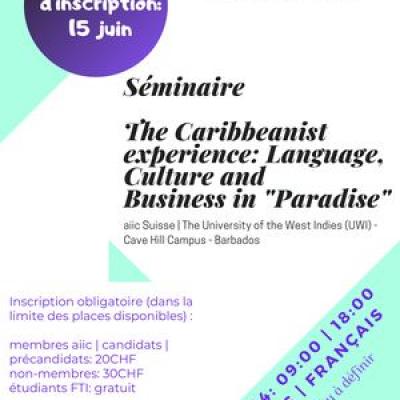 The « Caribbeanist » Experience 2019